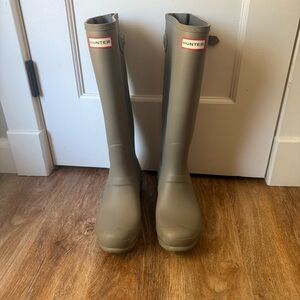 Hunter Women's Tall Gray Boots